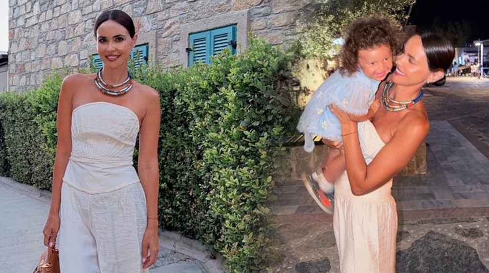 Zeynep Sever Demirel üçüncü çocuk sonrası formunu koruyor